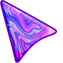 Fluid Blue Pink Art