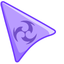 Genshin Impact Electro on Purple Background