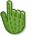 Green Cactus Pattern