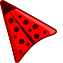 Ladybug Red-Black Print