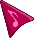 Notes on Crimson Red Background