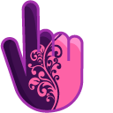 Pink and Purple Floral Pattern
