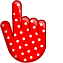 Red-White Polka Dot