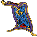 Aladdin and Flying Carpet
