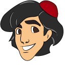 Aladdin and Flying Carpet