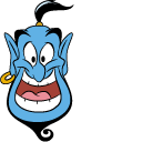 Aladdin Lamp and Genie