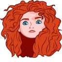 Brave Princess Merida and Bow