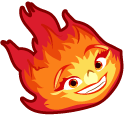 Elemental Ember and Wade