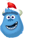 Monsters Inc. Christmas Wazowski and Sulley