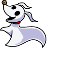 The Nightmare Before Christmas Jack and Zero