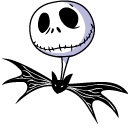 The Nightmare Before Christmas Jack Skellington and Zero