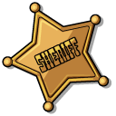 Toy Story Woody and his Sheriff Badge