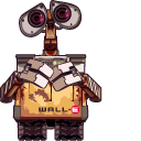 WALL-E and Plant