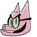 Dog Man Piggy and Scarf