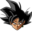 Dragon Ball Goku Black and Super Saiyan Rosé