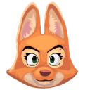 The Bad Guys Diane Foxington and Tail
