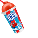 ICEE Drink Cherry and Blue Raspberry