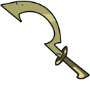DuckTales Amunet and a Golden Sickle
