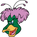 Ducktales Dr. Reginald Bushroot and Beetroot