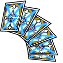 Fairy Tail Cana Alberona and Magic Cards