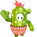 Fall Guys Cactus Costume