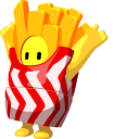Fall Guys French Fries Costume