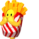 Fall Guys French Fries Costume