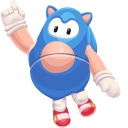 Fall Guys Sonic Costume