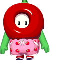 Fall Guys Tomato Costume