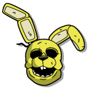FNAF: The Silver Eyes William Afton and Spring Bonnie Mask