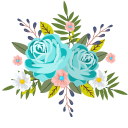 Turquoise Roses