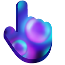Blue and Purple Bubbles