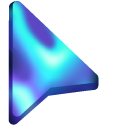 Blue and Purple Fluid Lights