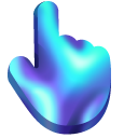 Blue and Purple Fluid Lights