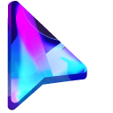 Cyan and Magenta Fluid Lights