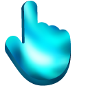 Cyan Ocean Wave