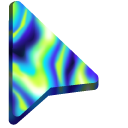 Green and Blue Fluid Lights