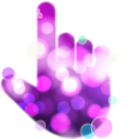 Purple Bokeh Lights