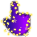 Purple Fairy Lights