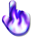 Purple Fire Light