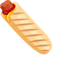 French Hot Dog
