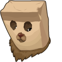 Cat in Paper Bag Mask