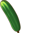 Scared Cat and Cucumber