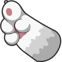 White Cat Paw
