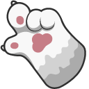 White Cat Paw