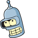 Futurama Bender and Turtle