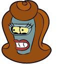 Futurama Coilette and a Lipstick