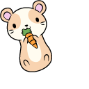 Gacha Life Lusa and Hamster
