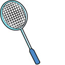 Gacha Life Pat and Badminton Racket