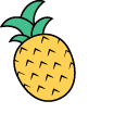 Gacha Life Sandy and Pineapple